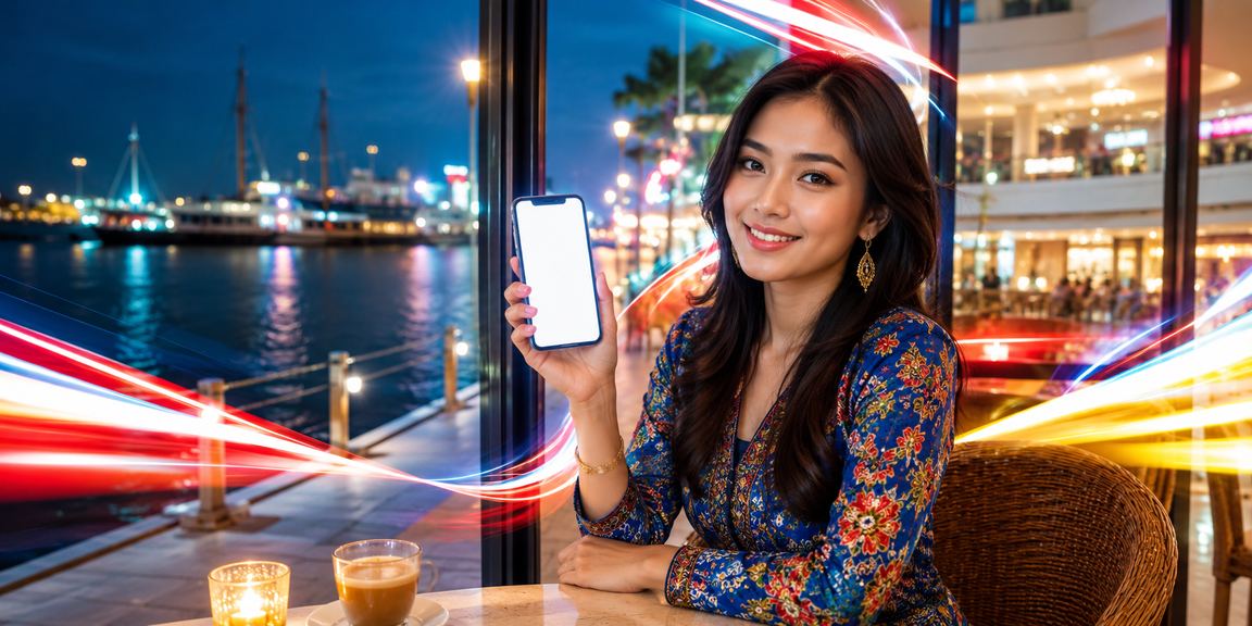 Aplikasi kasino langsung 330i Malaysia pada telefon mudah alih dengan paparan meja baccarat